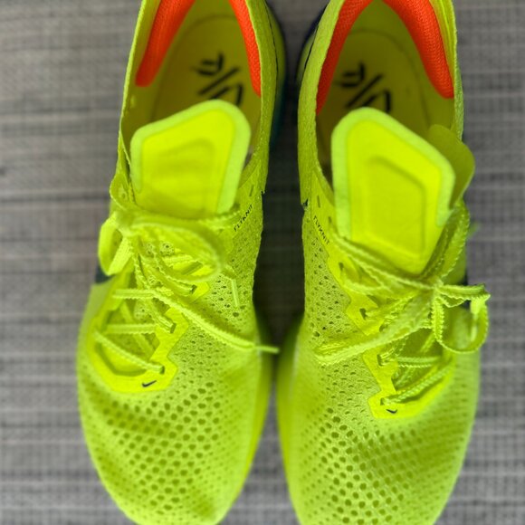 Men's Sz 8 Nike Vaporfly 3 Road Racing Shoes Volt/Scream Green/Barely Volt/Black - Picture 7 of 12